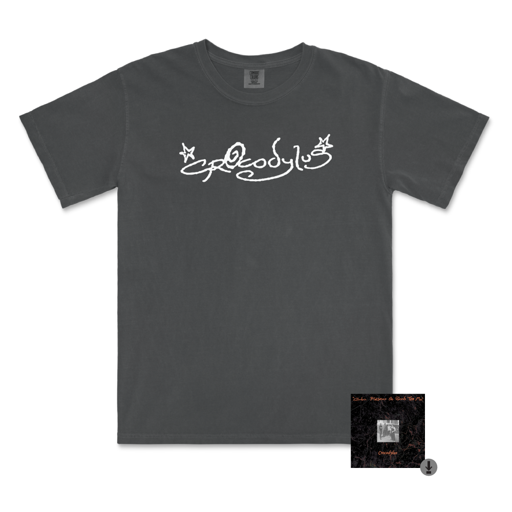 Crocodylus / Logo Graphite T-Shirt & Digital Download ***PRE-ORDER***