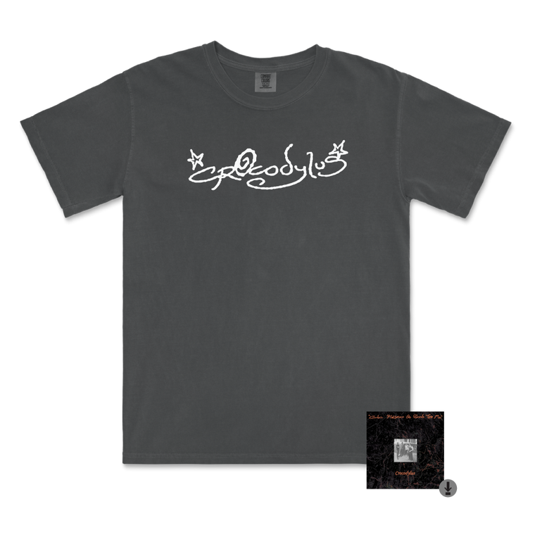 Crocodylus / Logo Graphite T-Shirt & Digital Download ***PRE-ORDER***