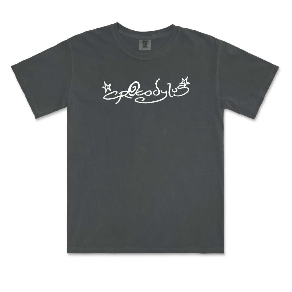 Crocodylus / Logo Graphite T-Shirt