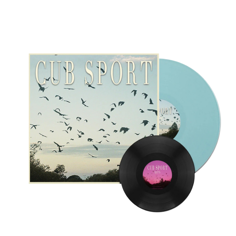 Cub Sport / Bats LP Sky Blue Vinyl + Bonus 7"