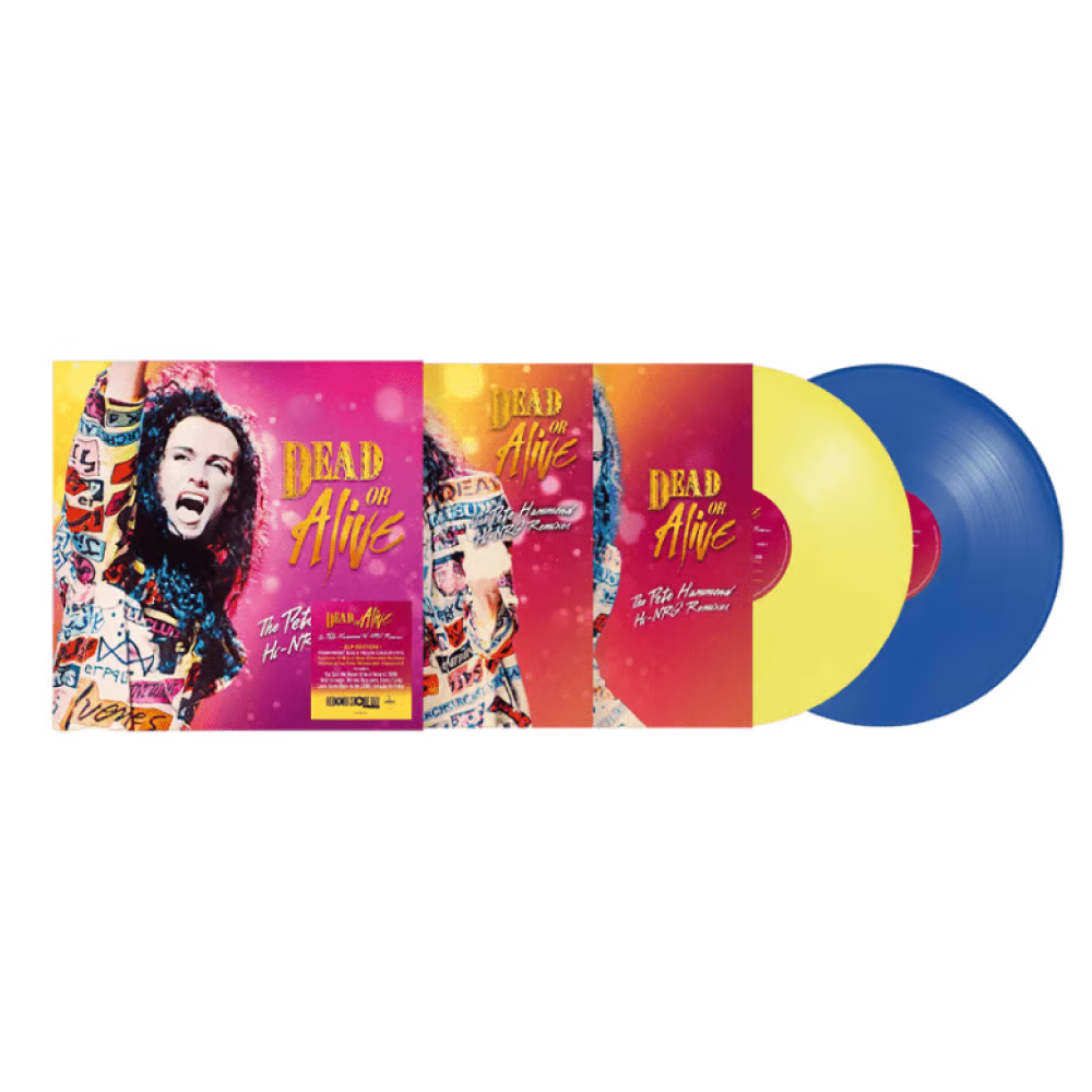 Dead Or Alive / The Pete Hammond Hi-Nrg Remixes 2xLP Transparent Blue & Yellow Vinyl RSD 2024