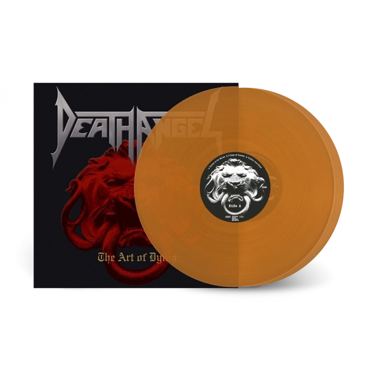 Death Angel / The Art Of Dying 2xLP Translucent Yellow Vinyl