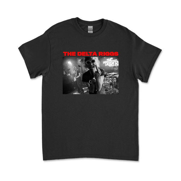 The Delta Riggs / Photo Black T-Shirt – sound-merch.com.au