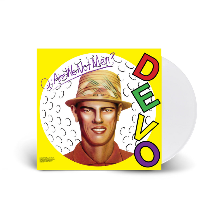 Devo / Q: Are We Not Men? A: We Are Devo! LP White Vinyl