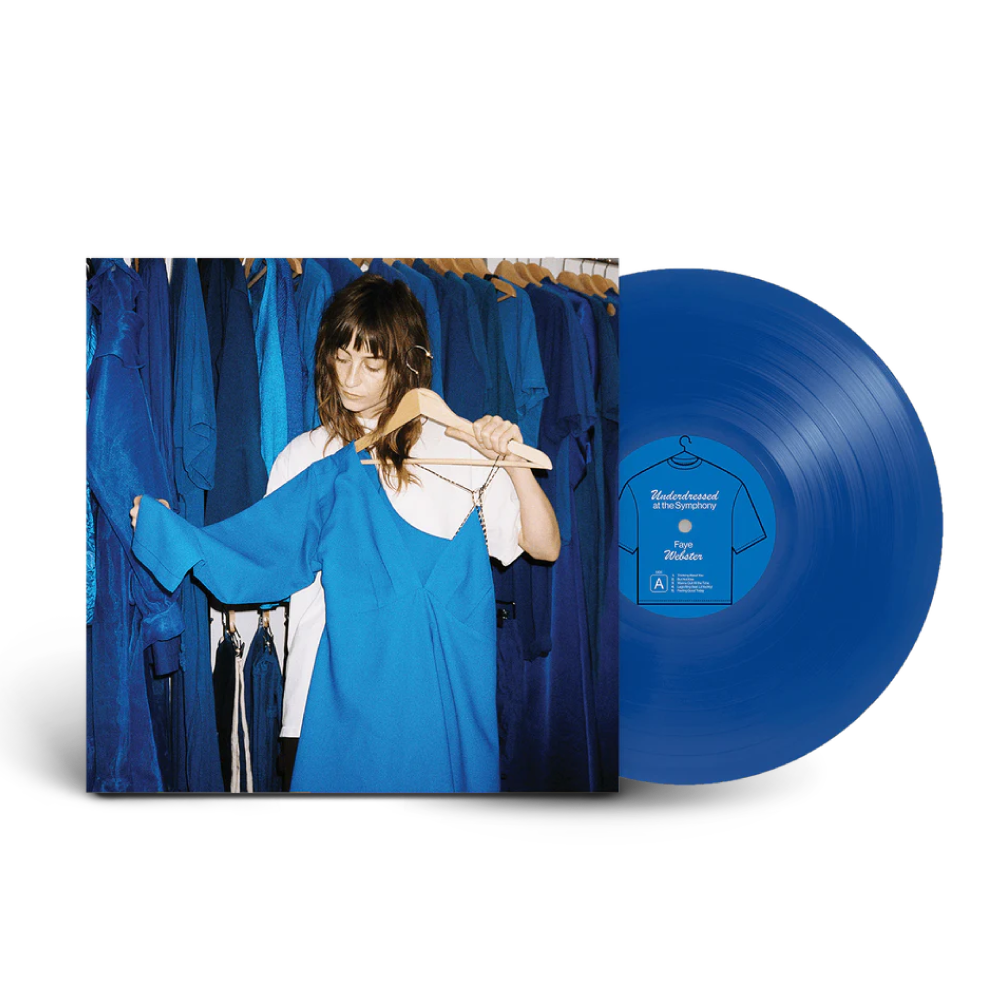 Faye Webster / Underdressed At The Symphony LP Blue Vinyl