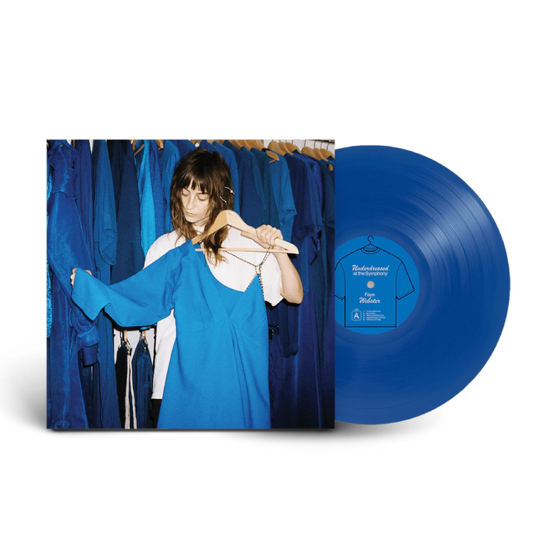 Faye Webster / Underdressed At The Symphony LP Blue Vinyl