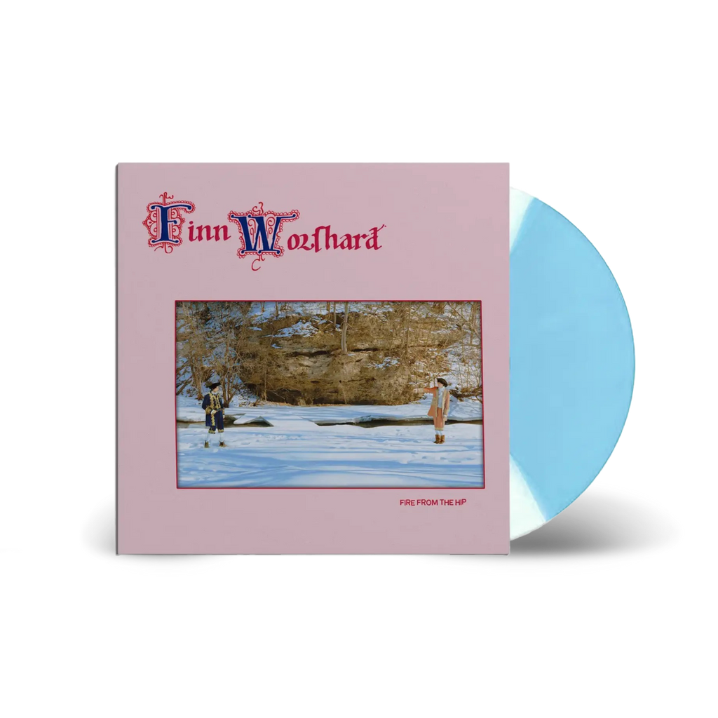 Finn Wolfhard / Fire From The Hip LP Smoke In The Snow Blue & White Vinyl