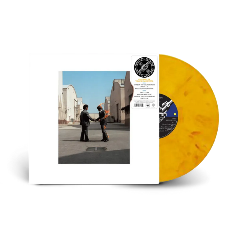 Pink Floyd / Wish You Were Here LP Yellow Flame Vinyl