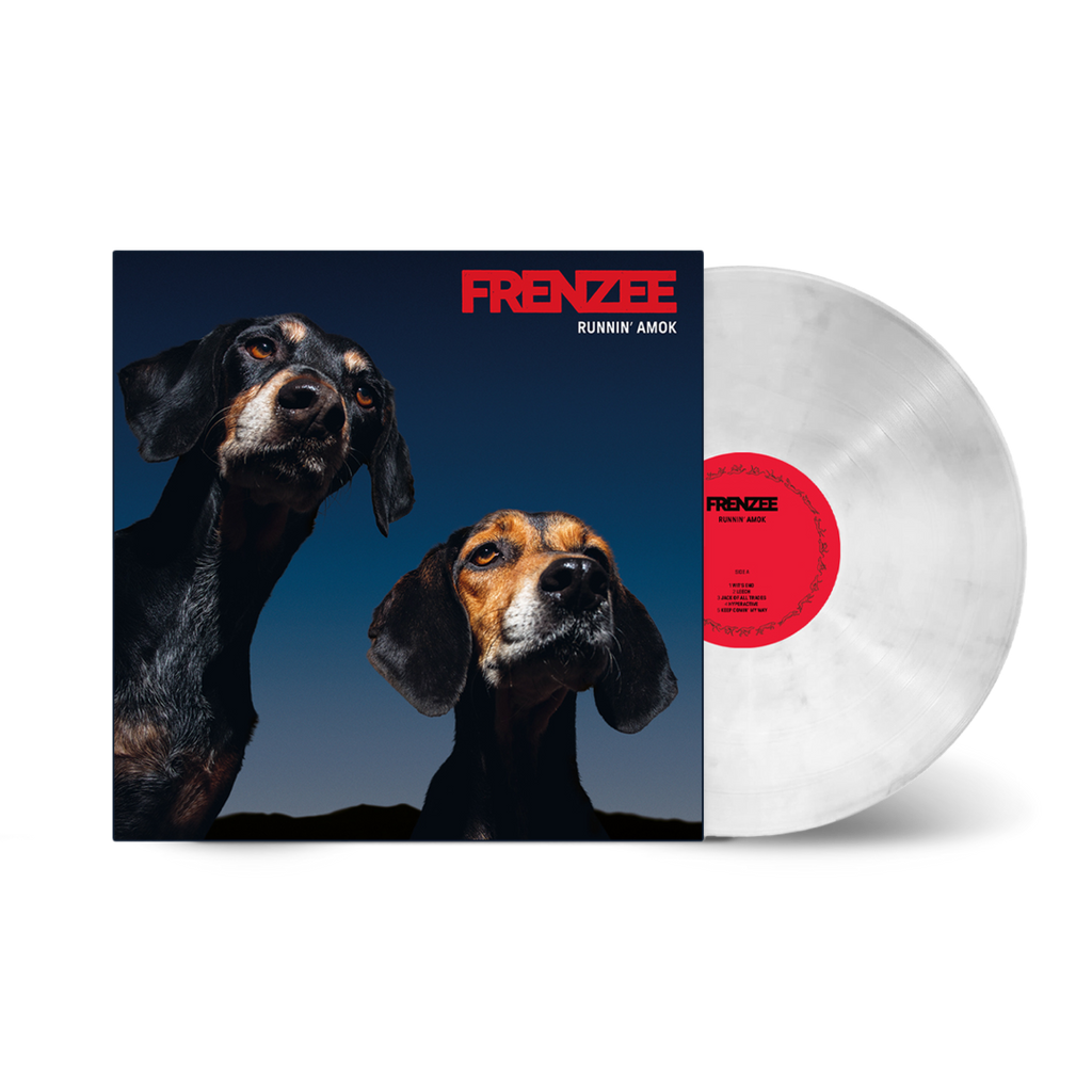 Frenzee / Runnin' Amok LP Quartz Vinyl ***PRE-ORDER***