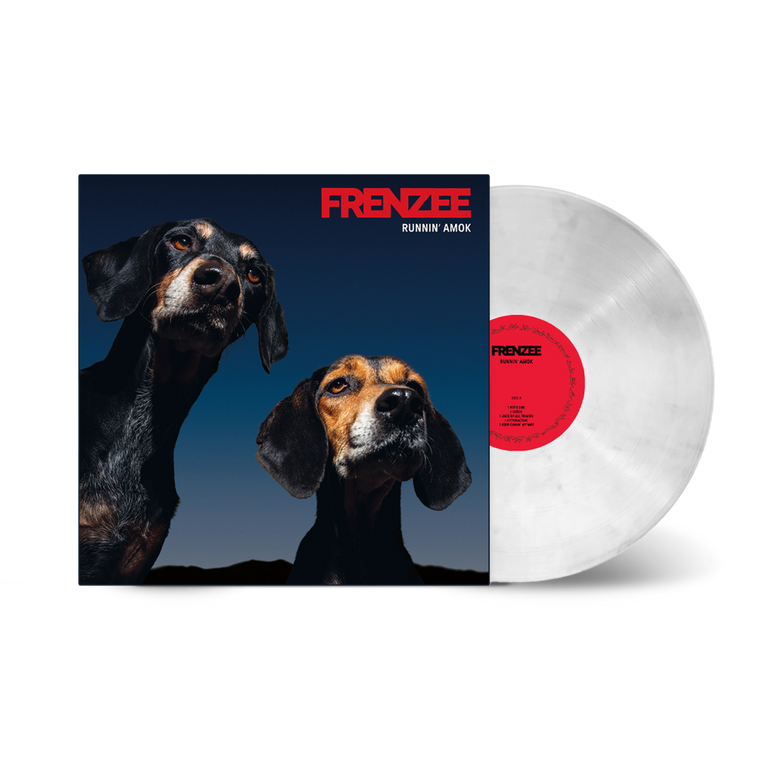 Frenzee / Runnin' Amok LP Quartz Vinyl ***PRE-ORDER***