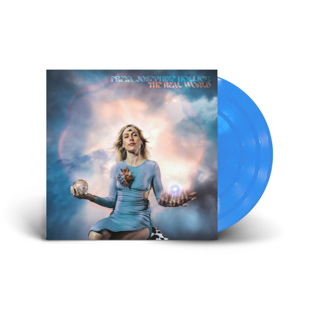 Freya Josephine Hollick / The Real World LP Limited Edition Blue Vinyl