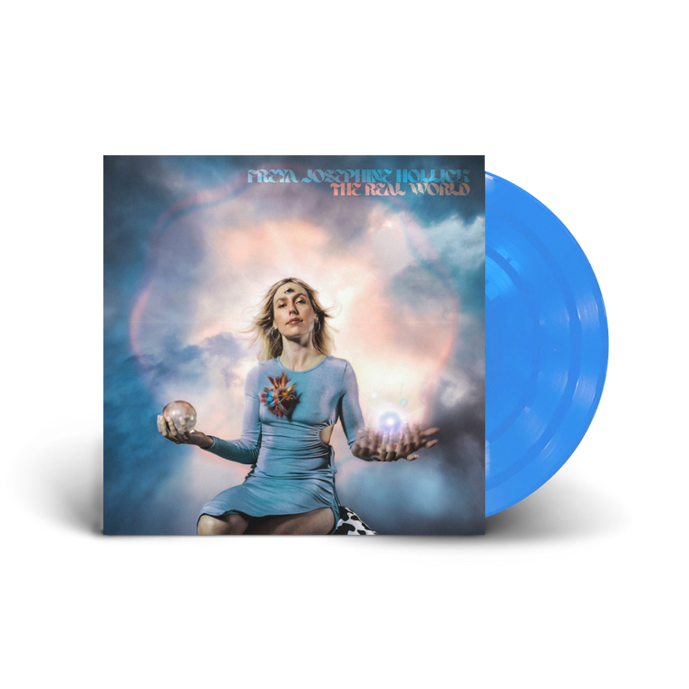 Freya Josephine Hollick / The Real World LP Limited Edition Blue Vinyl