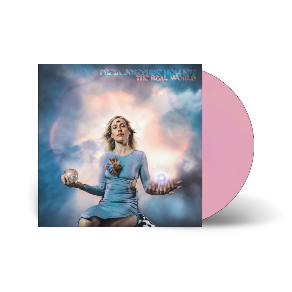 Freya Josephine Hollick / The Real World LP Limited Edition Pale Pink Vinyl