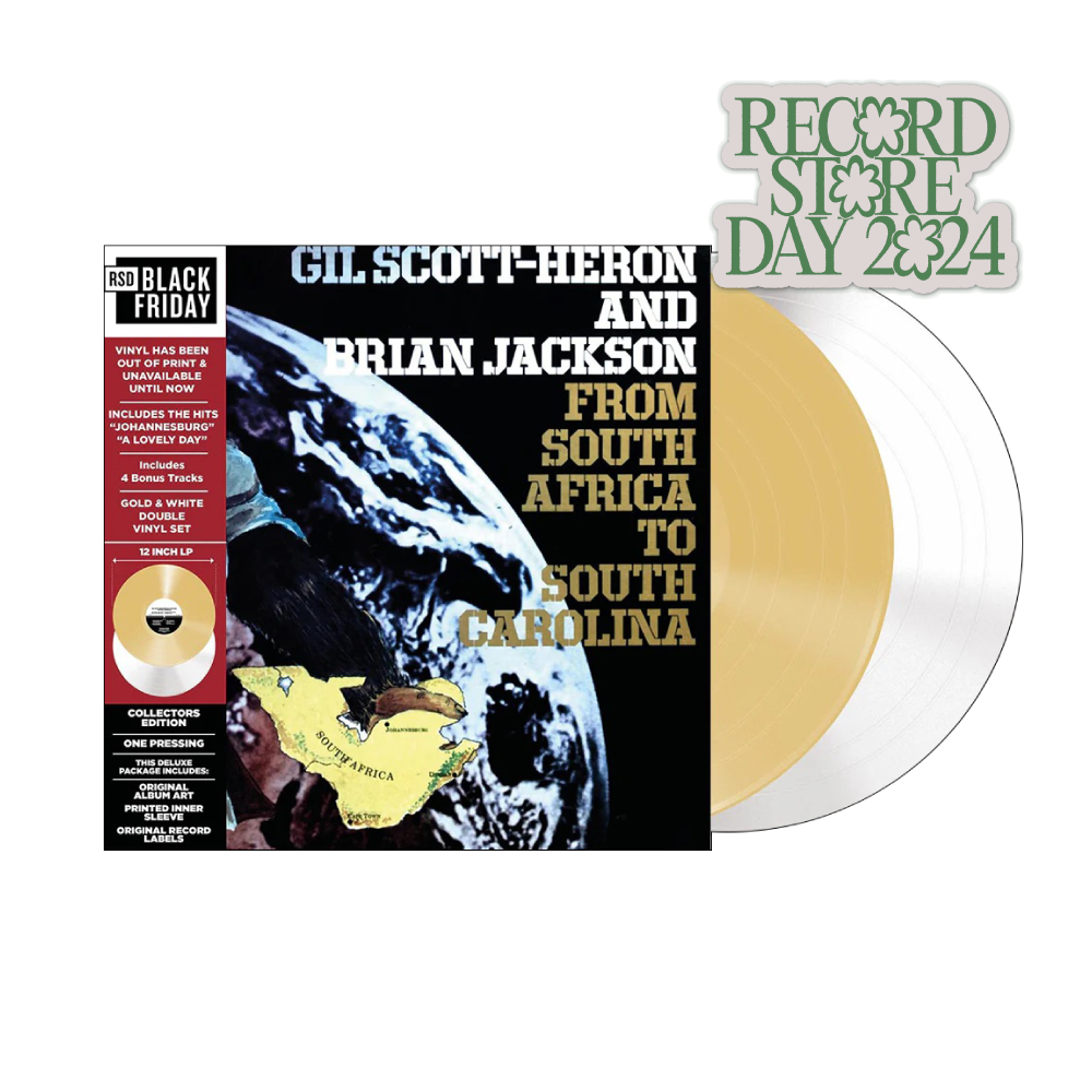 Gil Scott-Heron & Brian Jackson / From South Africa To South Carolina 2xLP Gold & White Vinyl RSD 2024