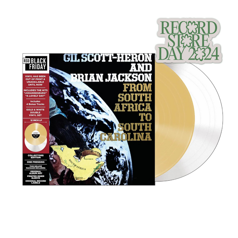 Gil Scott-Heron & Brian Jackson / From South Africa To South Carolina 2xLP Gold & White Vinyl RSD 2024