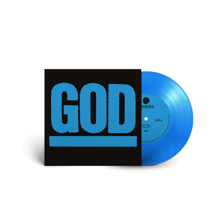 GOD / My Pal 7" Translucent Blue Vinyl