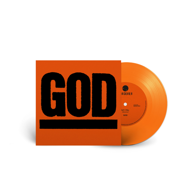 GOD / My Pal 7" Orange Vinyl