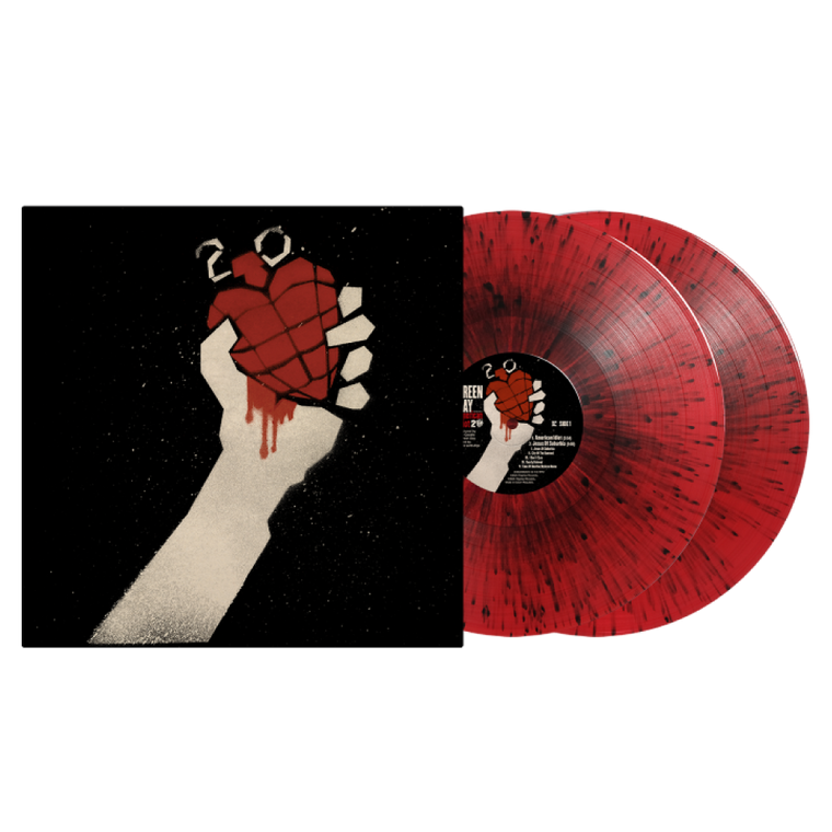 Green Day / American Idiot 2xLP Limited Edition Red & Black Vinyl