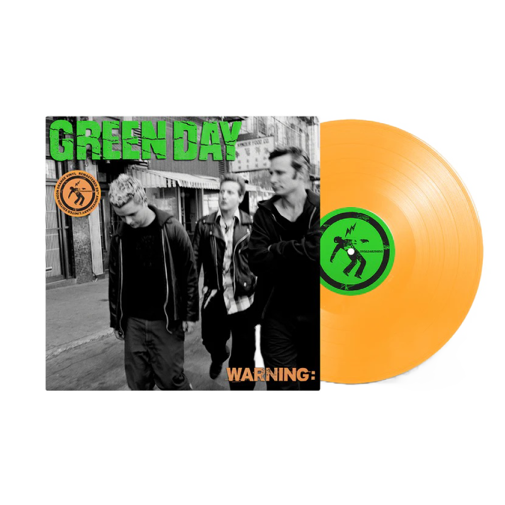 Green Day / Warning LP Orange Vinyl