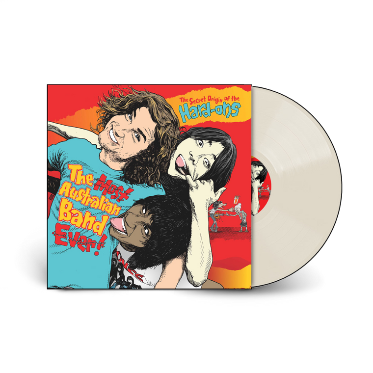 Hard-Ons / The Most Australian Band Ever! LP Cream Vinyl