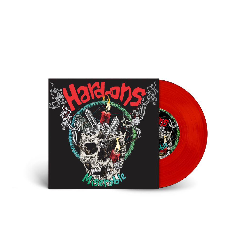 Hard Ons / Miserable 7" Red Vinyl