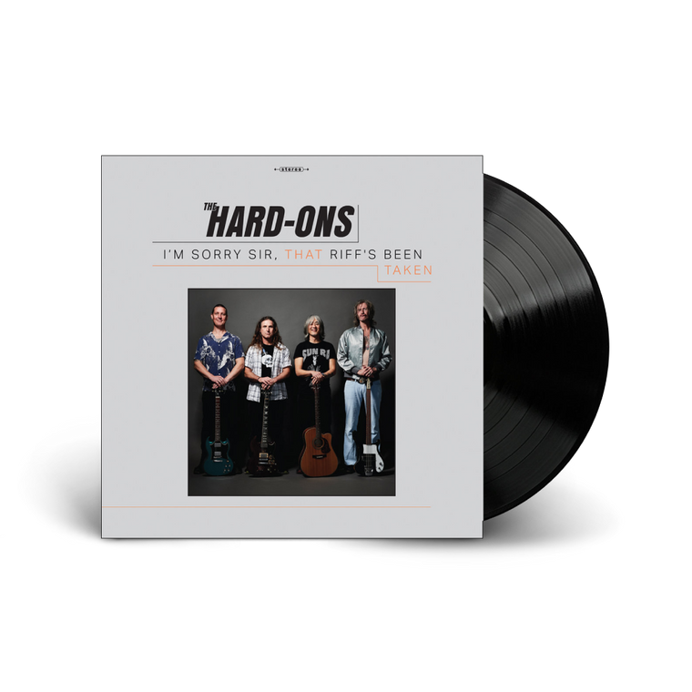 Hard Ons / I’m Sorry Sir, That Riff’s Been Taken LP Black Vinyl