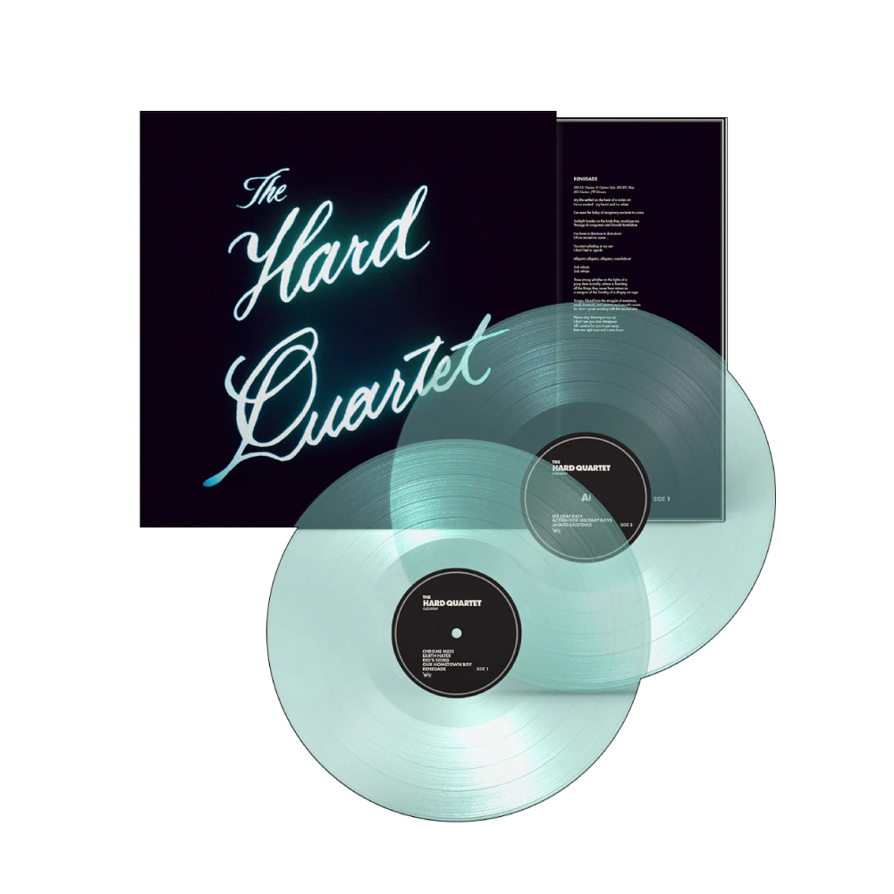 The Hard Quartet / The Hard Quartet 2xLP Indies Exclusive Coke Bottle Clear Vinyl