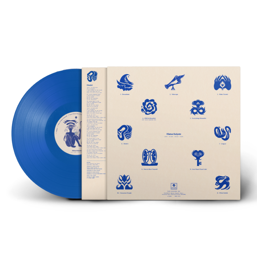 Hiatus Kaiyote / Love Heart Cheat Code LP Blue Vinyl