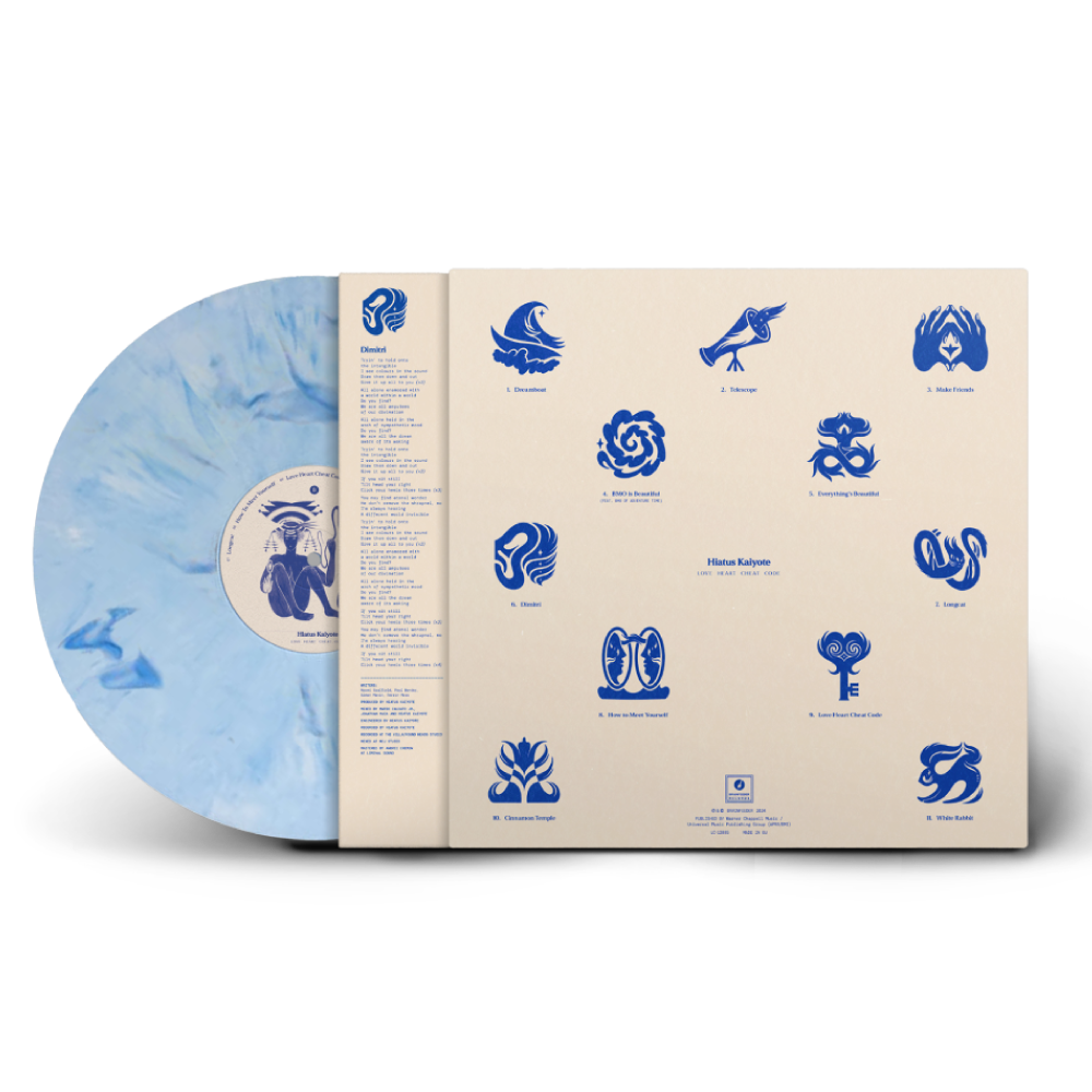 Hiatus Kaiyote / Love Heart Cheat Code LP Blue & White Vinyl ***PRE-ORDER***