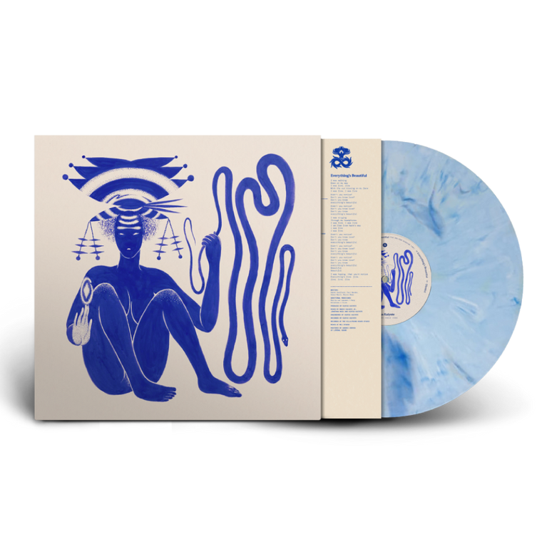 Hiatus Kaiyote / Love Heart Cheat Code LP Blue & White Vinyl
