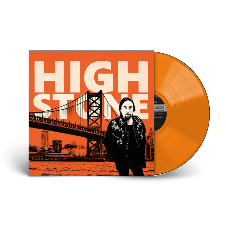 Johnny Casino / High Stone LP Limited Edition Orange Vinyl