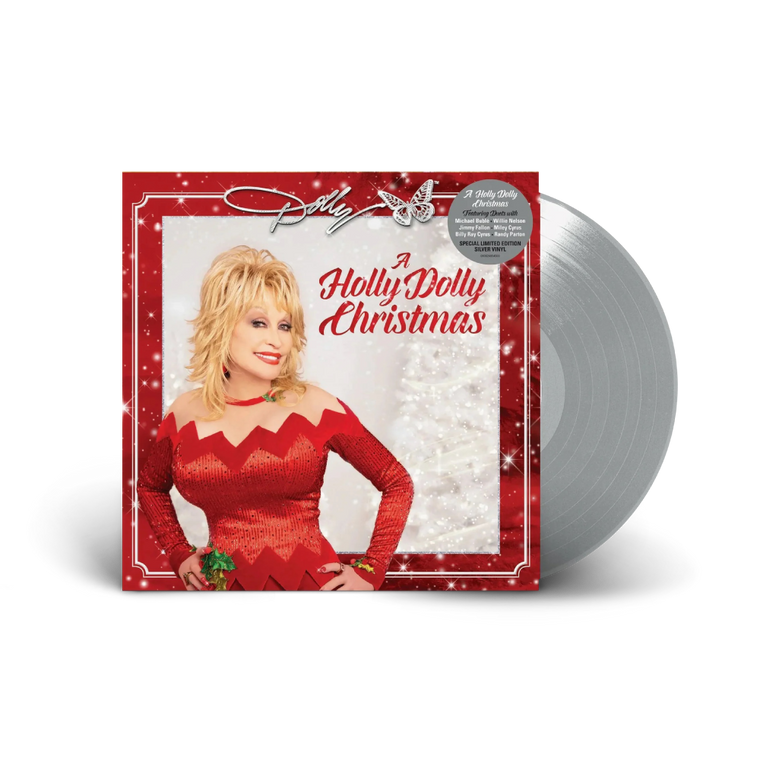 Dolly Parton / A Holly Dolly Christmas LP Silver Vinyl