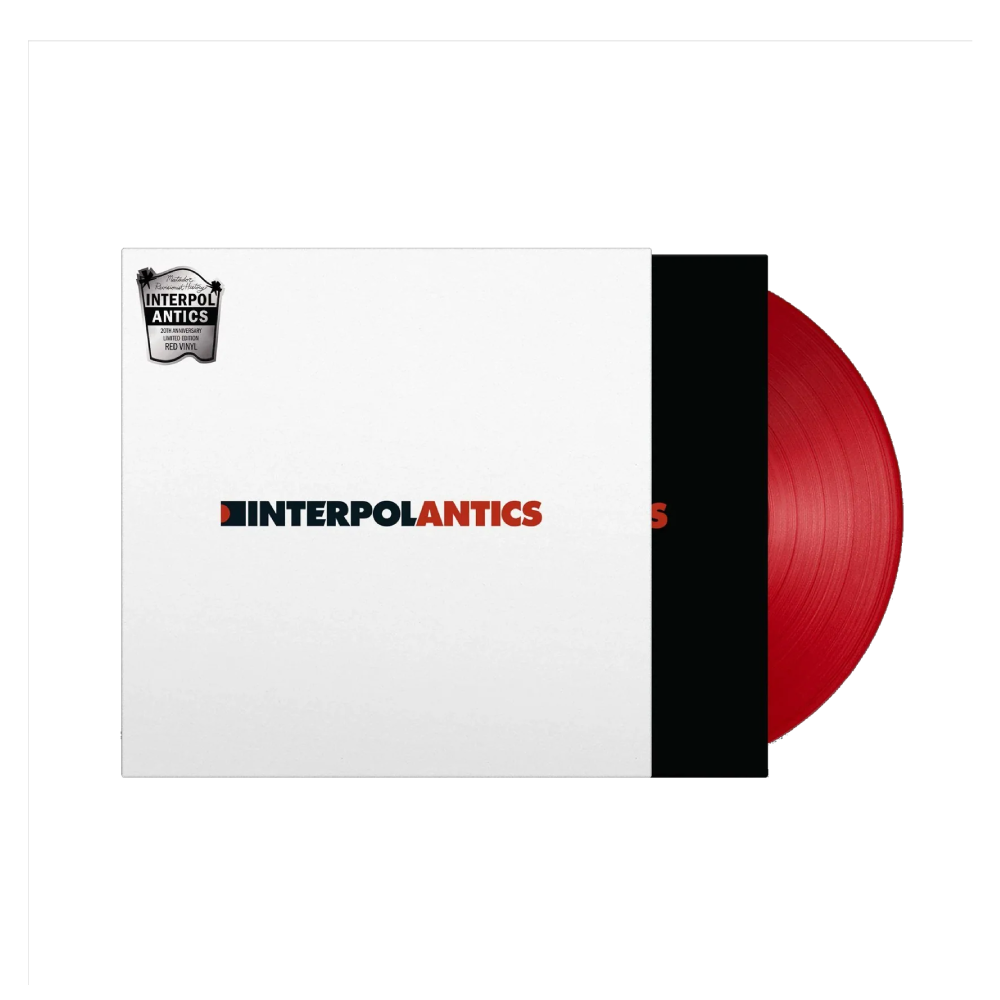 Interpol / Antics LP Red Vinyl