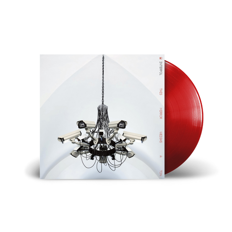 Interpol / This Mirror Weighs a Ton 2xLP Red Vinyl