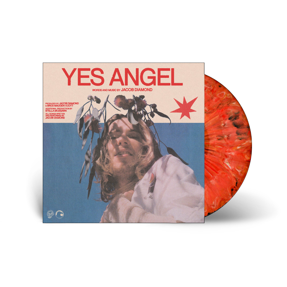 Jacob Diamond / Yes Angel LP Regrind Red/Orange Vinyl