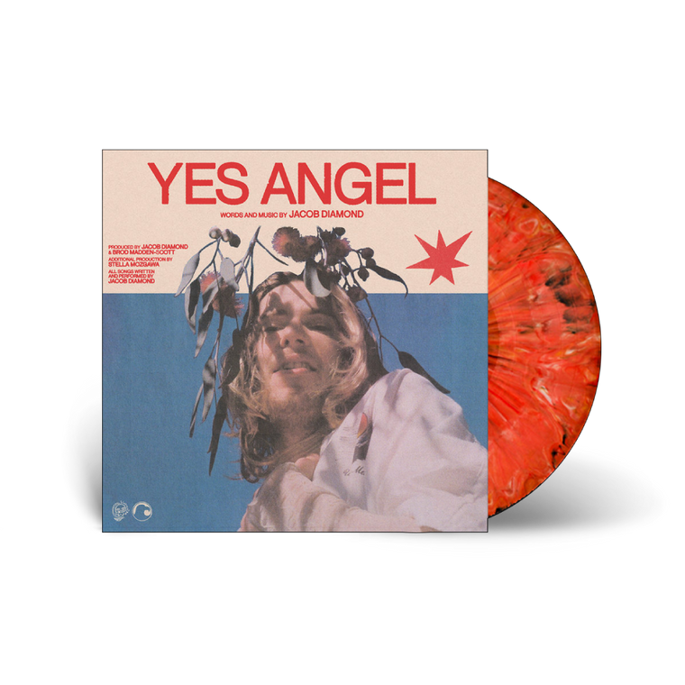 Jacob Diamond / Yes Angel LP Regrind Red/Orange Vinyl