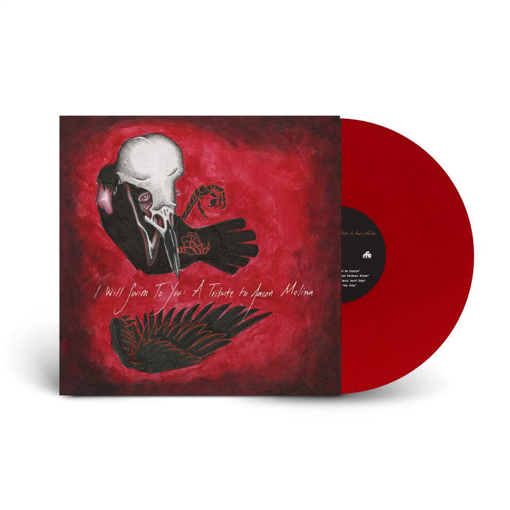 Various Artists / I Will Swim To You: A Tribute To Jason Molina 2xLP Comet Dust Red Vinyl