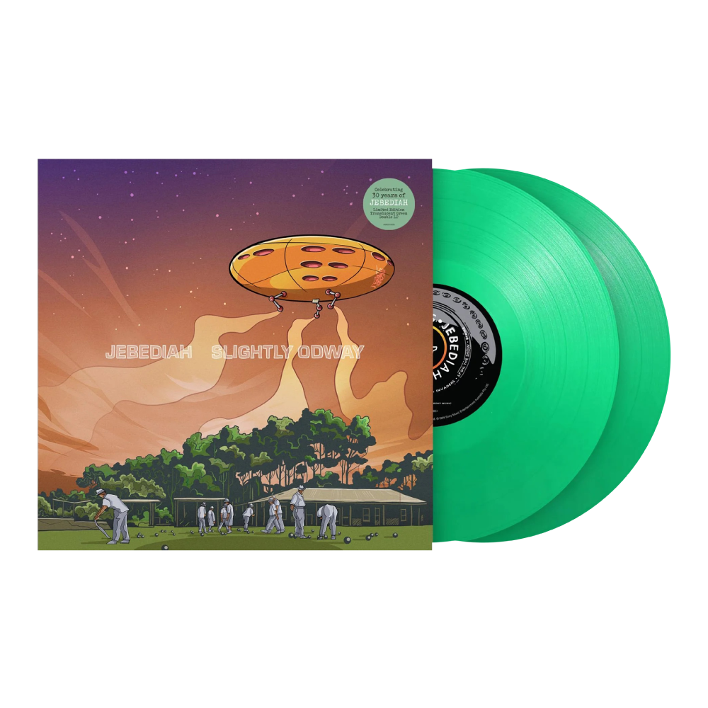 Jebediah / Slightly Odway 2xLP Translucent Green Vinyl