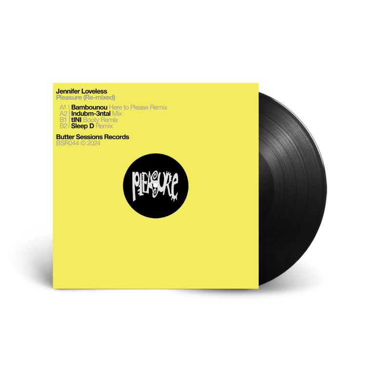 Jennifer Loveless / Pleasure (Remixed) 12" Vinyl