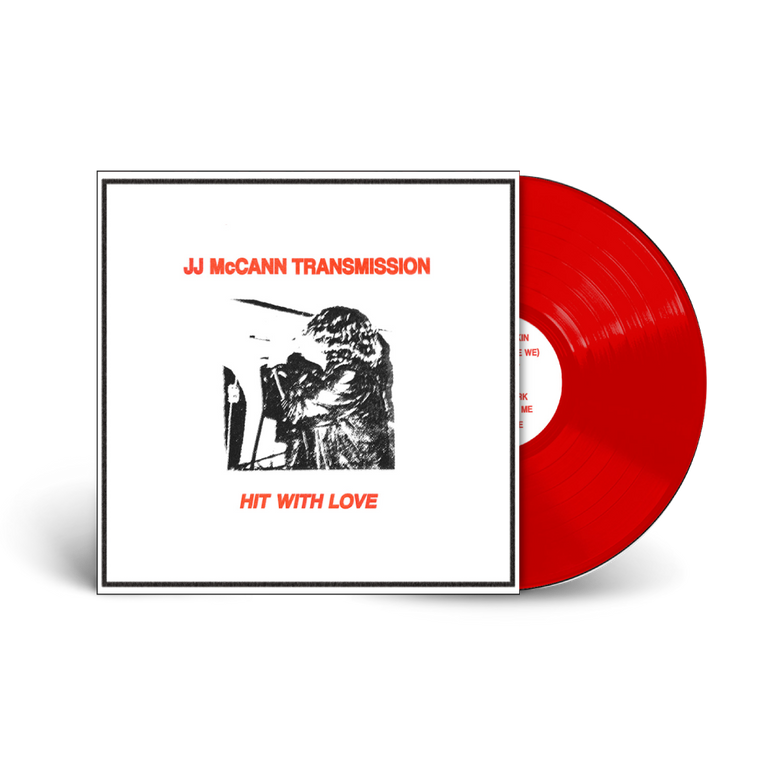JJ McCann Transmission / Hit With Love LP Limited Edition Red Vinyl