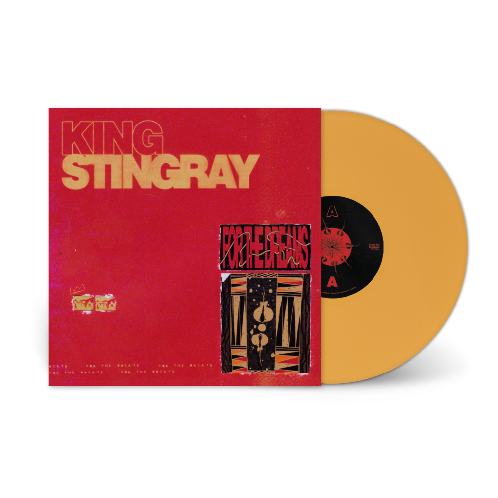 King Stingray / For The Dreams LP Indie Exclusive Opaque Yellow Vinyl