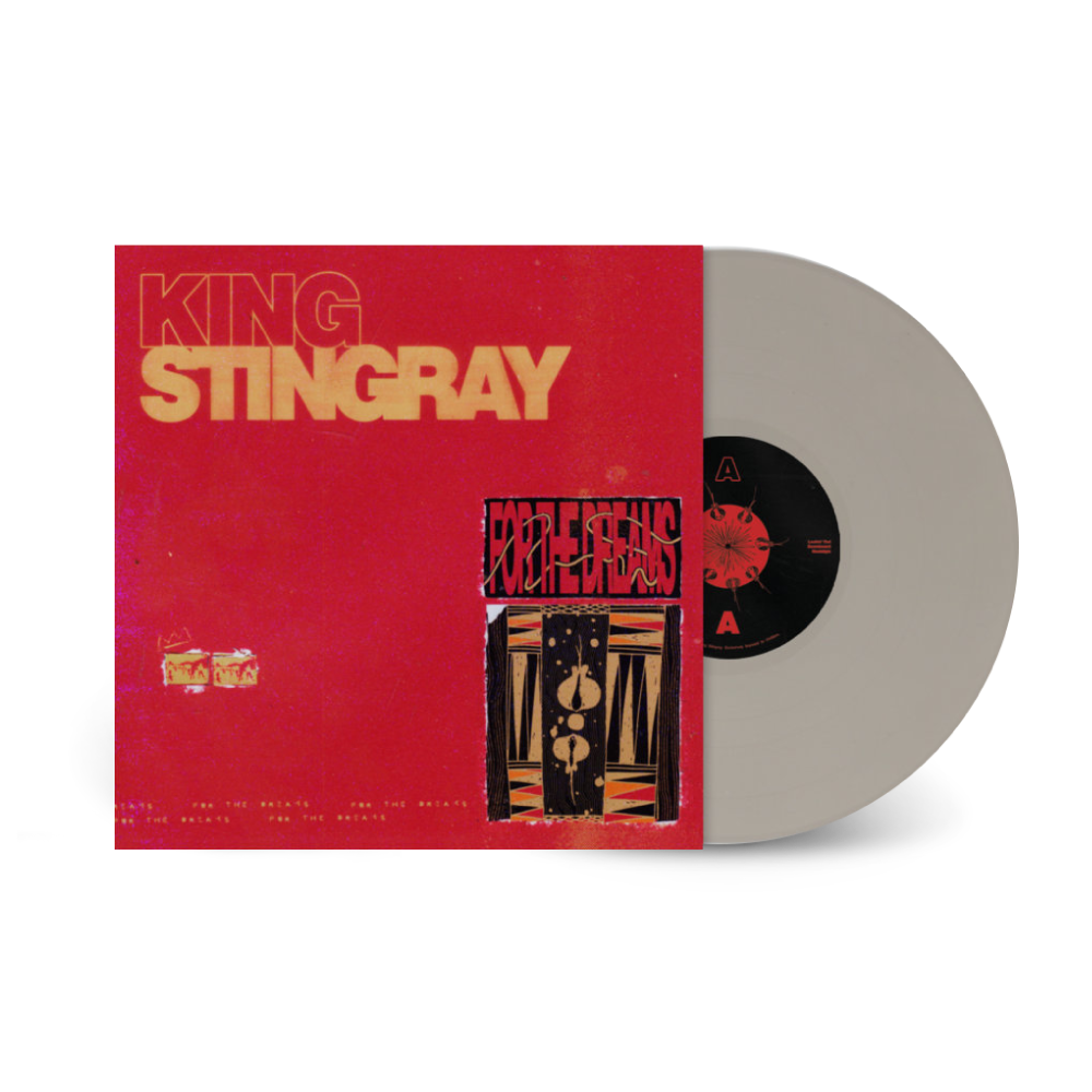 King Stingray / For The Dreams LP Silver Vinyl
