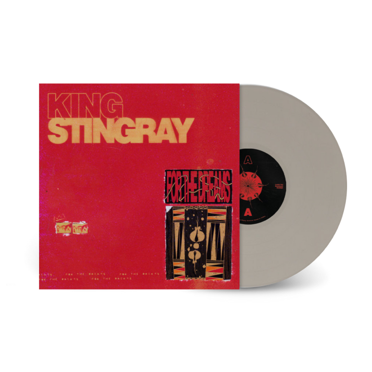 King Stingray / For The Dreams LP Silver Vinyl