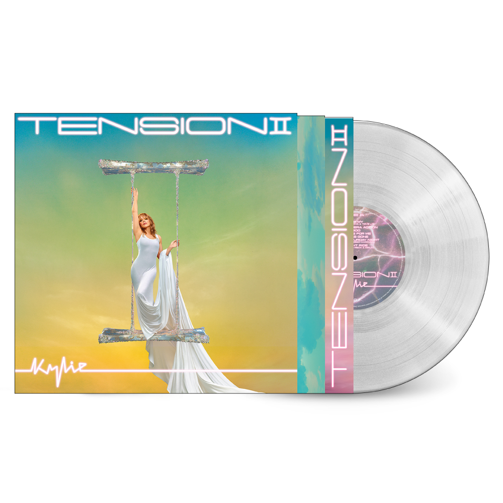 Kylie Minogue / Tension II LP Crystal Clear Vinyl