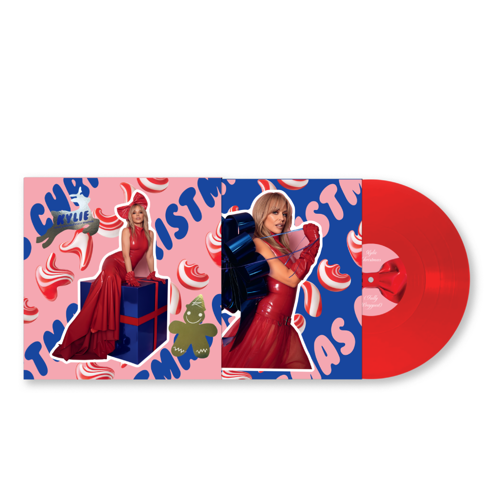 Kylie Minogue / Kylie Christmas (Fully Wrapped) LP Red Vinyl