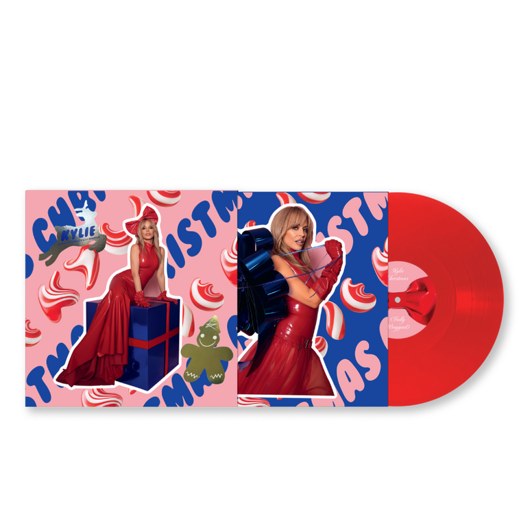 Kylie Minogue / Kylie Christmas (Fully Wrapped) LP Red Vinyl