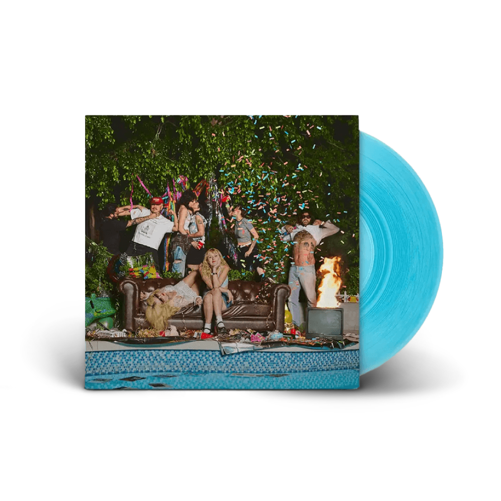Lambrini Girls / Who Let The Dogs Out LP Translucent Blue Vinyl