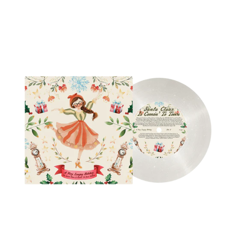 Laufey / A Very Laufey Holiday: Santa Claus Is Comin' To Town Edition 7" Snow Globe Glitter Vinyl