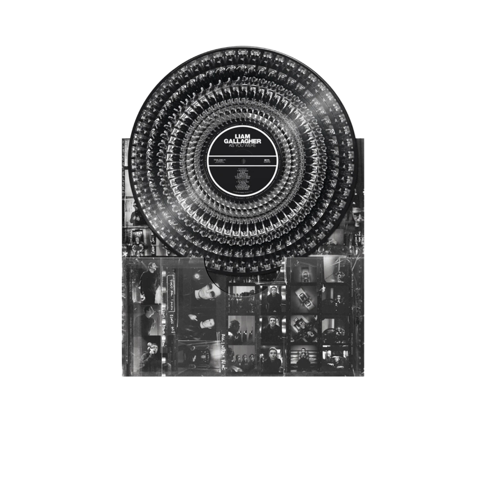 Liam Gallagher / As You Were LP Zoetrope Picture Disc Vinyl