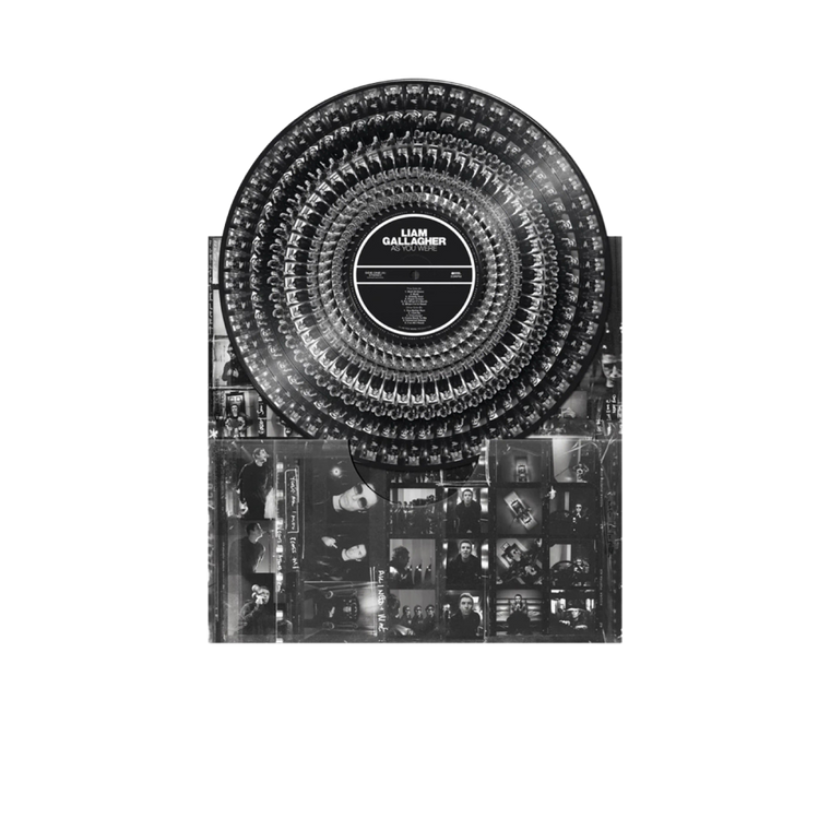 Liam Gallagher / As You Were LP Zoetrope Picture Disc Vinyl
